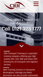 Mobile Screenshot of crhtraining.co.uk